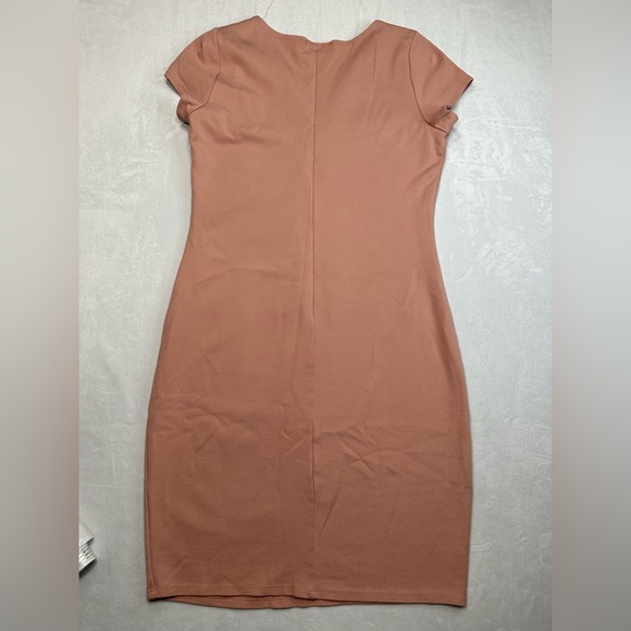 Minette Cap Sleeve Midi Dress in Rose Womens Size S - Picture 8 of 8